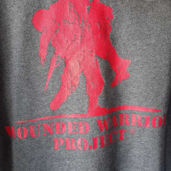 Under Armour Wounded Warrior Project hoodie size large - Picture 3 of 6